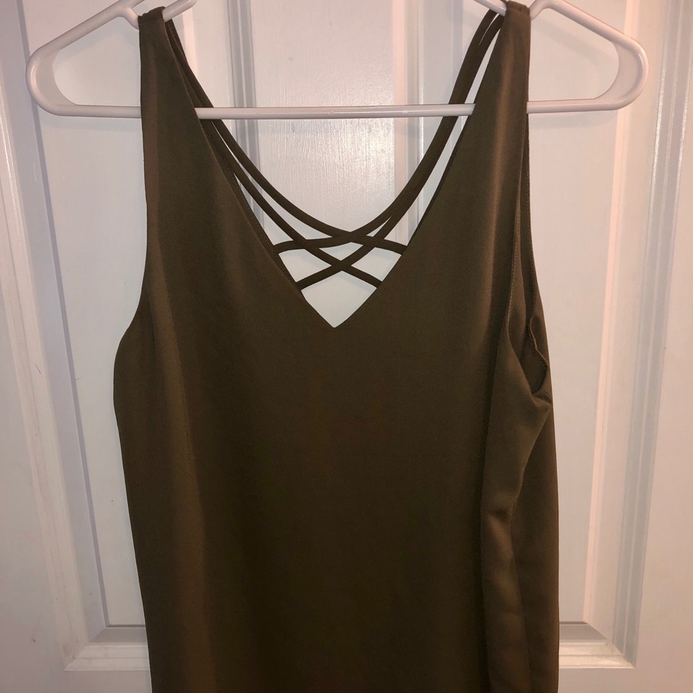 Express Satin tank top